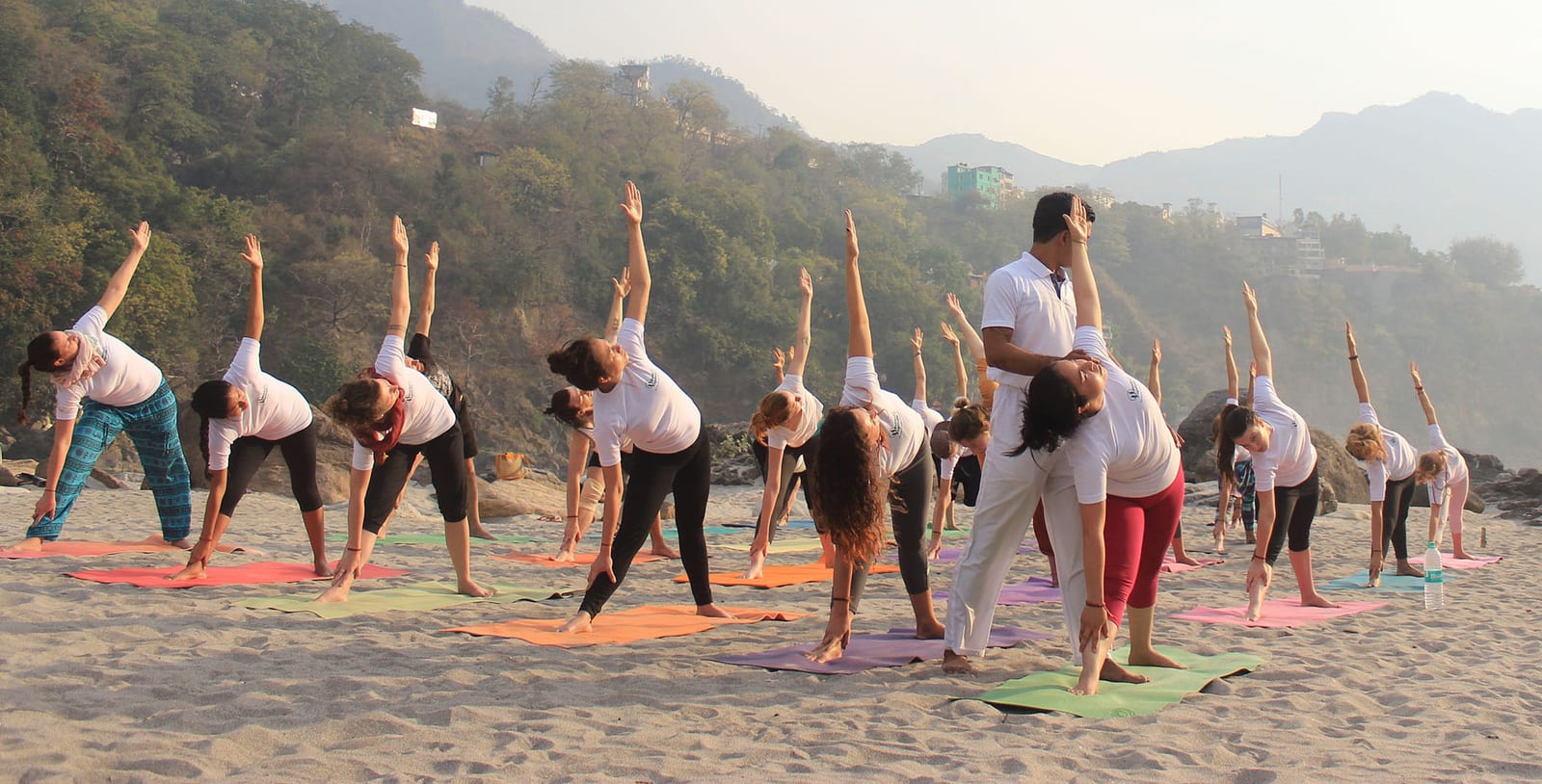 Yoga retreat in India