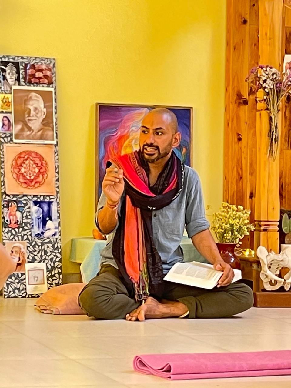 Mittra Rawat, Hatha yoga teacher in Rishikesh